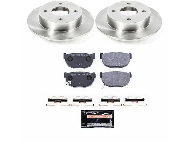 Rear Brake Pad and Rotor Kit For 89-98 Nissan 240SX NN31P6 Foto 1 de 1