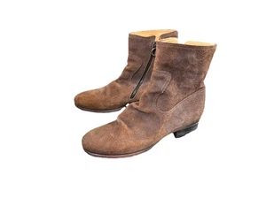 Fiorentini + Baker Ankle Boots Brown Suede Leather Mens Shoe Size US 11 EU 44 - Picture 1 of 8