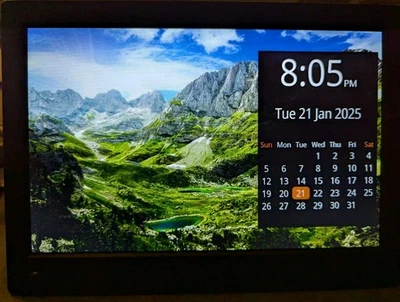 NIX Digital Photo Video Frame 10in Widescreen Model X10H - Image 1 of 4