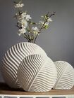 AKIS HOME moderne handmade Keramik Vase Gre L