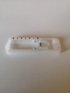 Kunstsoff Nähfuß mit Knopfloc für Nähmaschine Singer, und andere, Knopflochfuß - Bild 1 von 3