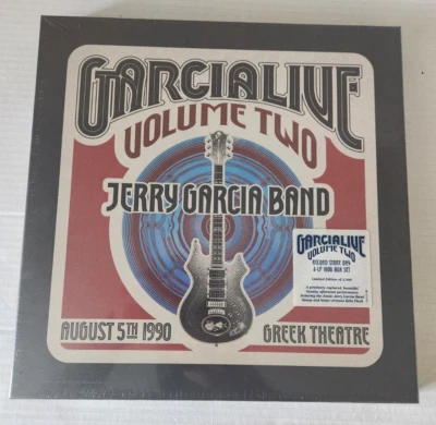 Jerry Garcia Band - GarciaLive Vol 2 - 4-LP Vinyl Box Set Greek - NEW & SEALED Foto 1 de 4