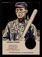 #NS0515 JOHNNY EVERS 1911 Coin Collector Oddball Card FREE SHIPPING