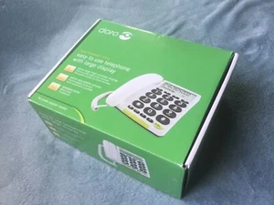 Téléphone fixe filaire grosses touches DORO Phoneeasy 312cs - Zdjęcie 1 z 6