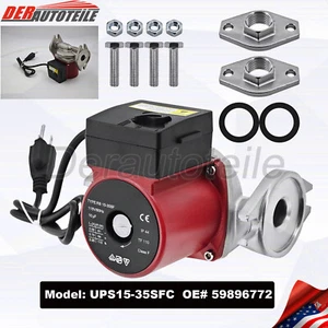 Bomba circuladora de acero inoxidable para Grundfos UPS15-35SFC, 1/6 HP 115V, 3 velocidades 59896772 - Imagen 1 de 16