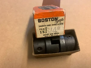 Vintage Boston Gear Brand 3 Jaw Shaft Coupling 3/4" Rod Shaft New Unused - Picture 1 of 6