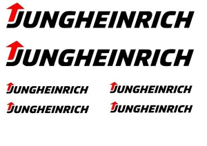 jungheinrich 6x aufkleber sticker gabelstapler forklift Schubmaststapler 40cm - Bild 1 von 2