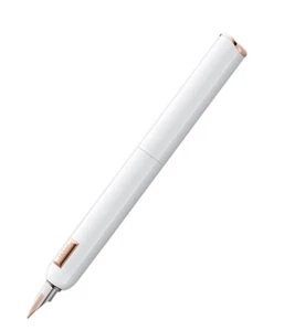 PLUMA ESTILOGRÁFICA LAMY 081 DIALOG ACABADO DE LACA BLANCA BRILLANTE (F) NUEVA EN CAJA 4034404 - Imagen 1 de 2