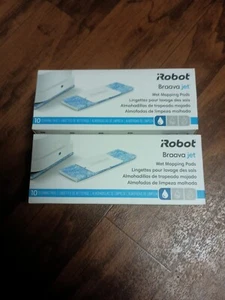 2 Boxes iRobot Braava Jet Wet Mopping / Cleaning Pads 20 Total Count - Picture 1 of 5