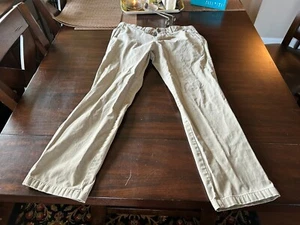 Men's Size 32x30 Gap Light Khaki Straight Fit Pants - Picture 1 of 13