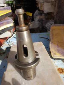 BT40 Arbor for Morse 3 bit, Wt pull stud. ETM CNC Tooling - Imagen 1 de 2