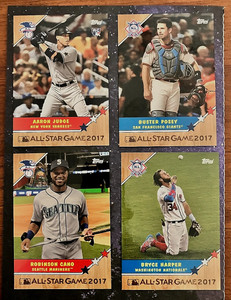 2017 Topps On Demand '87 All-Star Set 30 cards ,singles: Judge RC, Bellinger RC