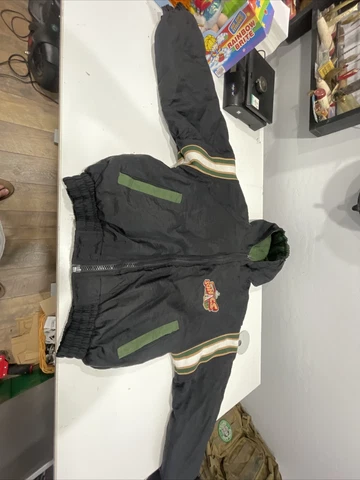vintage RARE seattle sonics jacket Reversible Size L Large Cover