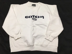 Vintage Gotcha Sweatshirt Men's Large Pullover Crew Neck Surfer Skater USA - Picture 1 of 7