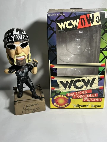 WCW NWO Hollywood Hogan Bobble Head Big Boys Collectible Figures Cover