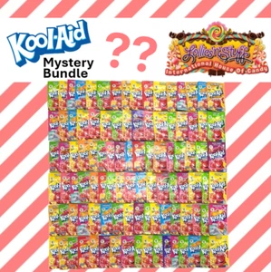 KOOL-AID MYSTERY BUNDLE WITH 100x 3.4g SACHETS OF ASSORTED FLAVOURED DRINK MIX - Picture 1 of 1