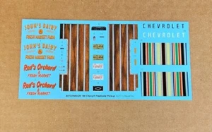 Revell 1/25 1966 CHEVY FLEETSIDE PICKUP DECAL SHEET - Picture 1 of 1