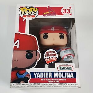 YADIER MOLINA FUNKO POP VINYL FIGURE BUSCH STADIUM VAULTED MLB #33 2019 DMG PKG