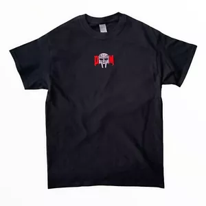 Actual Fact Doom DM Embroidered Hip Hop Black T-shirt - Picture 1 of 3