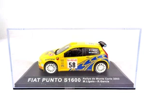IXO Deagostini 1/43 Scale Rally Car Fiat Punto S1600 Rally Monte Carlo 2003 - Picture 1 of 3