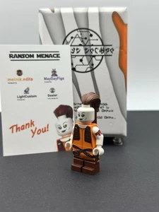 LEGO Star Wars MayDayFigs x LC LightCustom X GCC Orange Ransom Menace Aurra Sing - Picture 1 of 3