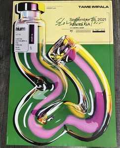 Tame Impala Slow Rush Tour 2021 Limited Edition Poster Atlanta Event Print - Picture 1 of 9