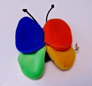 Rare Vintage Small Plush Microsoft Windows MSN BUTTERFLY Marketing Advertising - Picture 1 of 11