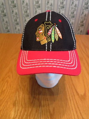Chicago Blackhawks Zephyr Hat Stretch ZFit Size S - Image 1 of 4