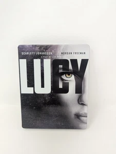 Lucy Steelbook, Blu-ray, DVD, 2014, Scarlett Johansson, Morgan Freeman - Imagen 1 de 4