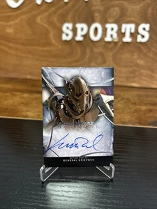 2024 Topps Star Wars Masterworks General Grievous Matthew Wood On-Card Auto - Picture 1 of 2