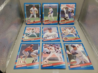 Lote de 9 cartas Donruss HOF Players 1991 en perfecto estado  Foto 1 de 4
