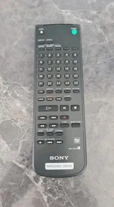Sony RM-D7M Minidisc MD Deck Remote Control Tested and Working - Picture 1 of 8