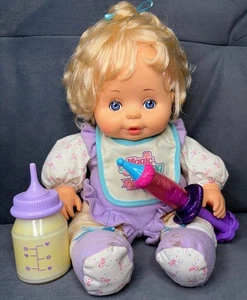 RARE Vtg Tyco Magic Feeding Baby Doll Pretend Play Bottle - Picture 1 of 13