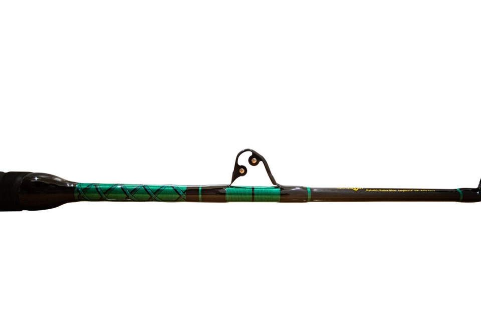 COASTAL 80lb Hollow Rod with Pac Bay Rollers - Straight Rod