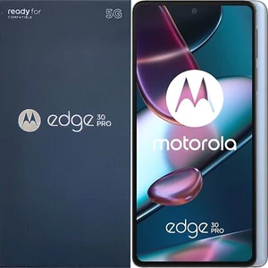 Motorola Edge 30 Pro 5G Stardust White 256GB + 12GB Dual-SIM Unlocked GSM NEW - Picture 1 of 4