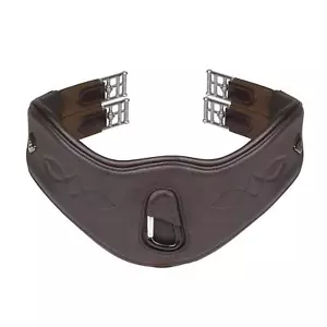 Shires Velociti Lusso Anatomical Girth - Havana - Picture 1 of 2