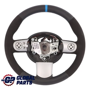 Steering Wheel Mini Cooper R50 R52 R53 NEW Black Leather / Alcantara Sport - Picture 1 of 12