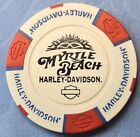 Myrtle Beach Harley Davidson Of Myrtlebeach, S.C. Dealership Poker Chip New