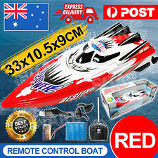 TWIN ENGINE RECHARGEABLE RC RADIO REMOTE CONTROL BOAT TWIN MOTOR - HIGH SPEED