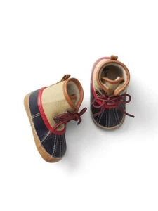 Baby Gap Tan Snow Boots For Babies 6-12 Months With Faux Sherpa Lining - Picture 1 of 4