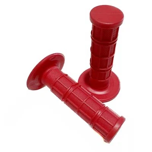 Red Soft 22mm Handle Bar Hand Grips 125cc 140cc 250cc PIT PRO Trail Dirt Bike - Picture 1 of 5