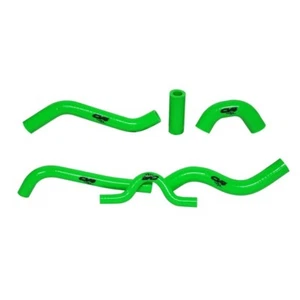 CV4 RADIATOR HOSE 6 PIECE KIT KAWASAKI KXF250 2007-08 GREEN - Picture 1 of 1