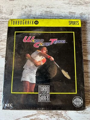 World Court Tennis TurboGrafx-16 Brand New Sealed! - Image 1 of 4