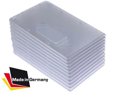 EC Kartenhüllen EXTRA STABIL transparent Kreditkartenhülle Scheckkartenbox 1A