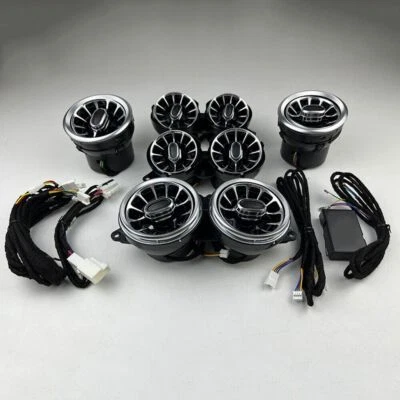 64 color For Mercedes S-class S550/S500/S63 W222 Interior Ambient Light Air Vent - Image 1 of 4