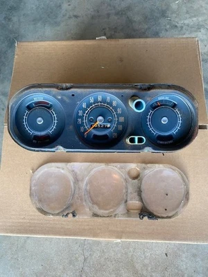 Pontiac GTO 1967 tablero calibre conjunto de panel Foto 1 de 4