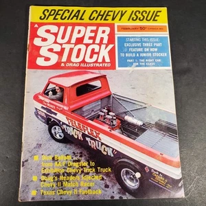 Super Stock & Drag Illustrated Magazine Februar 1966 Special Chevy Issue NHRA - Bild 1 von 7