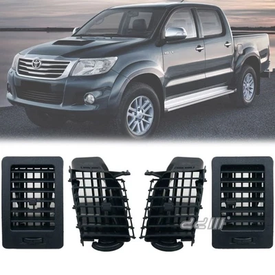 Ajuste para Toyota Hilux VIGO mk6 mk7 2005-2012 aire acondicionado salida de ventilación de aire acondicionado Foto 1 de 4