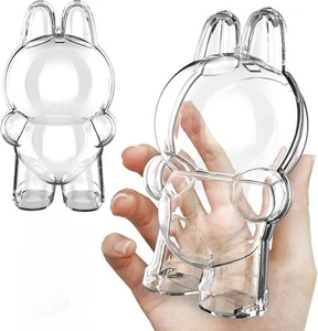 Estuche protector de exhibición de figura transparente Labubu HD (muñeca no incluida) - Imagen 1 de 2