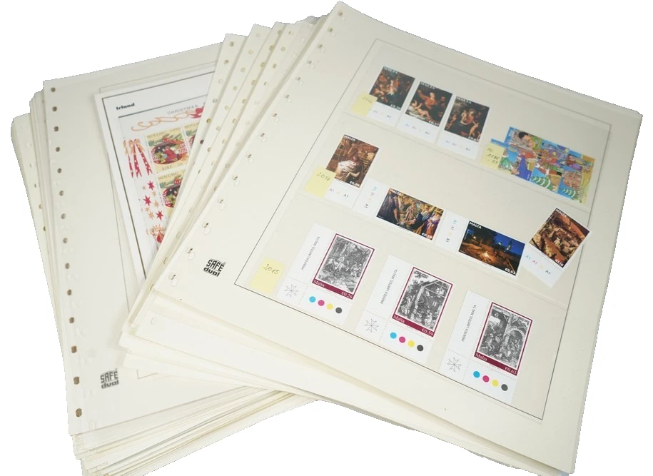 EUROPE CHRISTMAS COLLECTION OF 400+ STAMPS & 60 + SOUVENIR SHEETS MINT & USED - Image 1 of 4